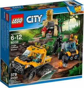 LEGO City Dschungelforscher - Mission mit dem Dschungel-Halbkettenfahrzeug