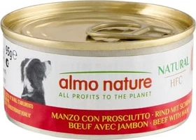 almo nature HFC Natural Dogs 95, Rind mit Schinken, 2.28kg (24x 95g)
