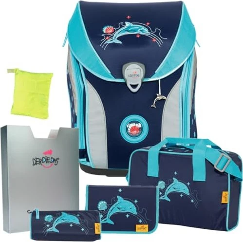 DerDieDas ErgoFlex Max Schultaschen-Set 5-tlg.