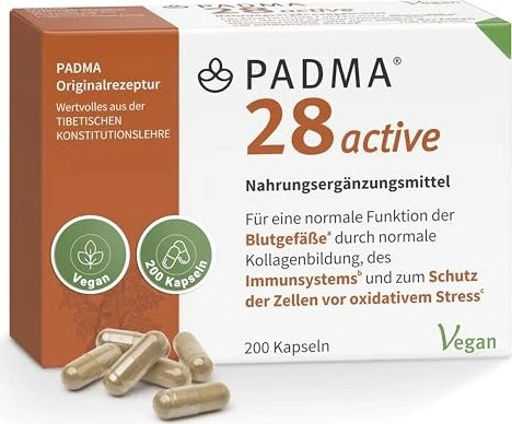 Padma 28 active Kapseln, 200 Stück