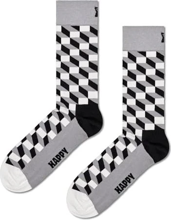 Happy Socks Filled Optic Socken