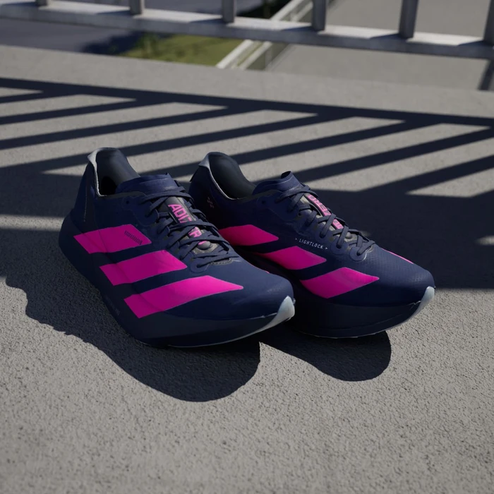 adidas Adizero Adios Pro 4 dark blue/shock pink/dash grey (Herren)