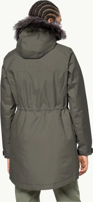 Jack Wolfskin Winterfrost Ins Funktionsmantel dusty olive (Damen)