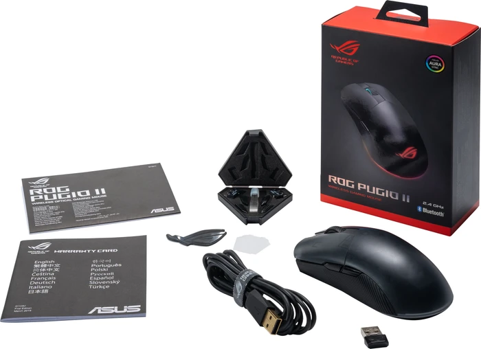 ASUS ROG Pugio II, USB/Bluetooth