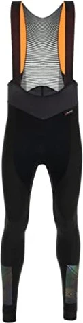Santini Adapt Fahrradhose lang schwarz (Herren)