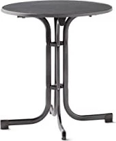 Sieger Boulevard mecalit-Pro Klapptisch 70cm eisengrau/schieferdekor anthrazit