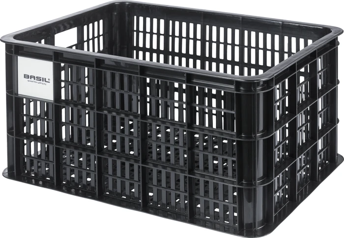 Basil Crate MIK L Fahrradkorb schwarz
