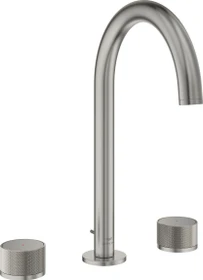 Grohe Atrio Private Collection 3-Loch-Waschtischbatterie 1/2" L-Size satin steel