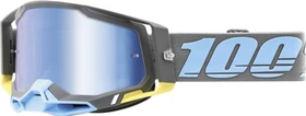 100% Racecraft 2 Schutzbrille blue/mirror blue lens