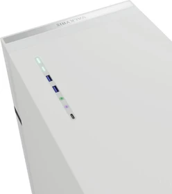 Valkyrie VK02 Lite White, weiß, Glasfenster