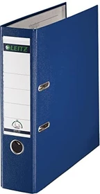 Leitz Qualitäts Ordner 2-Ring 180° Plastik, 80mm, A4, blau, 20er-Pack