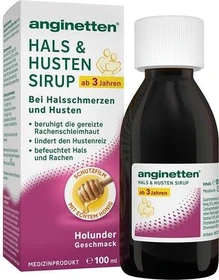 anginetten Hals & Husten Sirup, 100ml