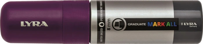 Lyra Graduate Mark All Permanentmarker 8mm violett