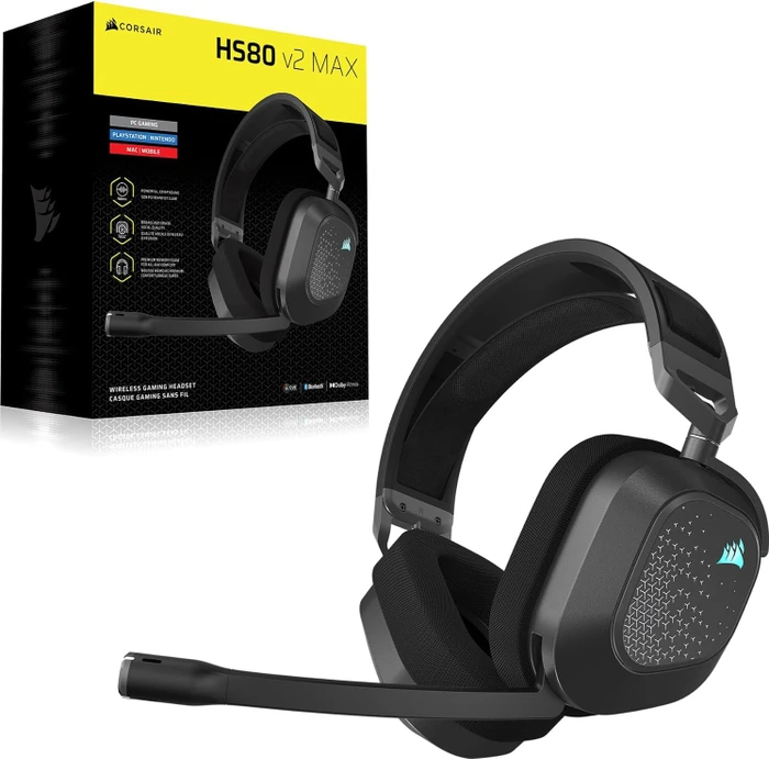 Corsair HS80 v2 Max (CA-9011414-WW) – Bild 2 von 2