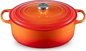 Le Creuset Tradition Gusseisen Bräter oval 31cm 6.3l ofenrot