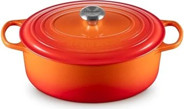 Le Creuset Tradition Gusseisen Bräter oval 31cm 6.3l ofenrot