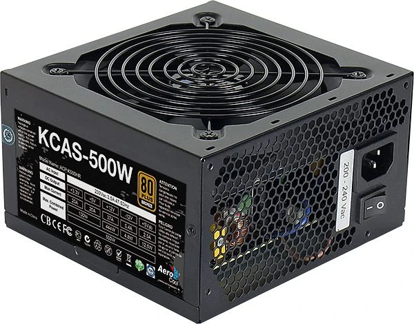 AeroCool KCAS 500W, ATX 2.3