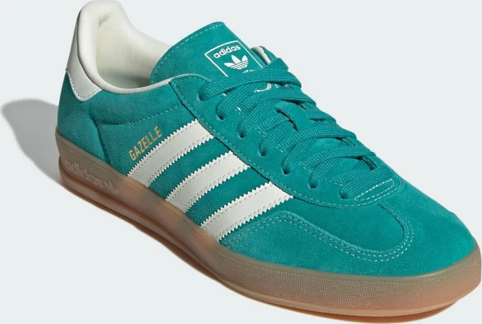 adidas Gazelle Indoor pure teal/off white/gold metallic
