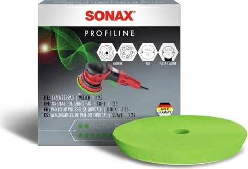 Sonax ExzenterPad weich 125 Polierteller, 125mm, 1 Stück