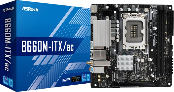 ASRock B660M-ITX/ac (Intel 1700)