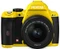 Pentax K-r gelb mit Objektiv smc DA L 18-55mm 3.5-5.6 AL Vorschaubild