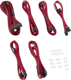 CableMod C-Series ModFlex Essentials Cable Kit, RMi, RMx, rot (CM-CSR-EKIT-KR-R)