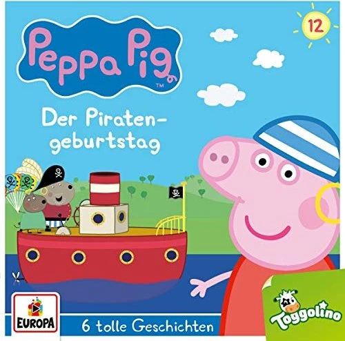 Peppa Pig CD 12 - Der Piratengeburtstag (und 5 weitere Geschichten)