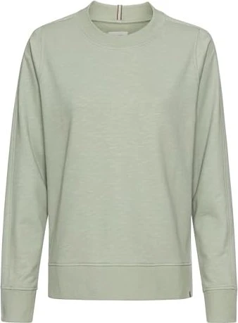 Camel Active Rundhals Baumwolle Sweatshirt grün (Damen)