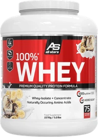 All Stars 100% Whey Protein BCAA Banana Split 2.27kg