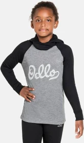 Odlo Active Warm Eco Funktionsshirt langarm black/grey melange/graphic (Junior)