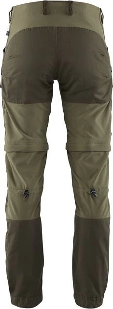 Fjällräven Keb Gaiter Zip-Off Hose lang deep forest/laurel green (Damen)