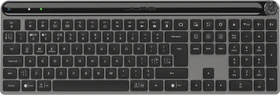 JLab Epic Wireless Keyboard, schwarz, LEDs weiß, USB/Bluetooth, UK