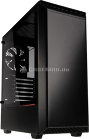 Phanteks Eclipse P300 schwarz, Glasfenster, schallgedämmt