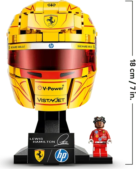 LEGO Editions - Scuderia Ferrari HP Lewis Hamilton Helm