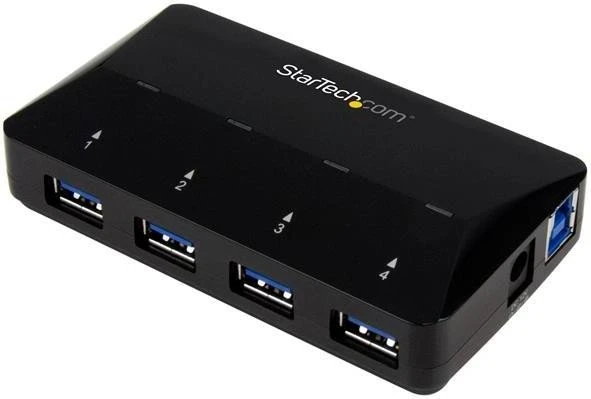 StarTech USB-Hub, 4x USB-A 3.0, USB-B 3.0 [Buchse]