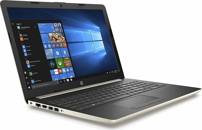 HP Laptop 15-db0997na, Pale Gold/Ash Silver, Ryzen 3 2200U, 4GB RAM, 1TB HDD, UK