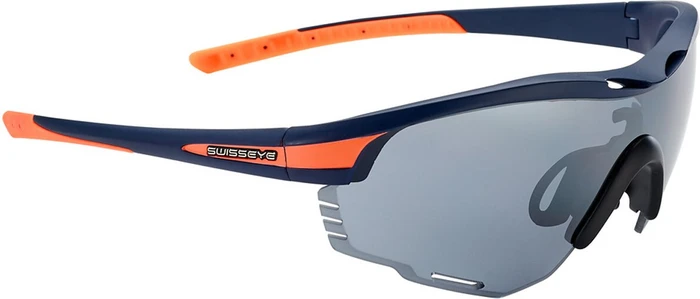 Swiss Eye Novena Re+ dark blue-matt orange/smoke FM