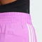 adidas Pacer Training 3-Streifen Woven High-Rise Trainingshose kurz purple burst/white/dgh solid grey (Damen) Vorschaubild