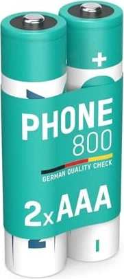Ansmann DECT HR3 Micro AAA NiMH 800mAh, 2er-Pack