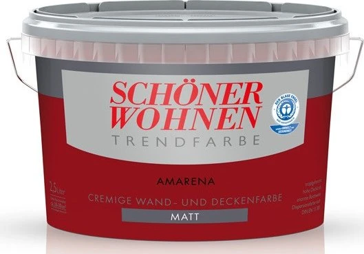 Schöner Wohnen Trendfarben innen matt amarena, 2.5l