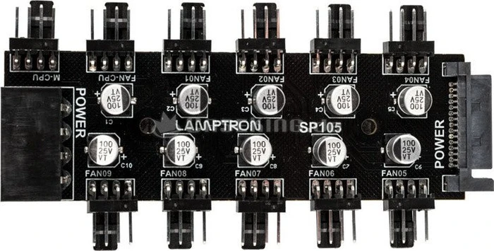 Lamptron SP105, Lüfterverteiler, 10-fach