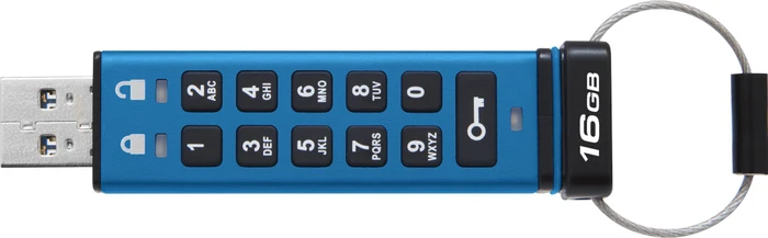 Kingston IronKey Keypad 200 16GB, USB-A, USB 3.2 Gen 1×1
