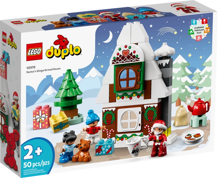 LEGO DUPLO - Lebkuchenhaus mit Weihnachtsmann