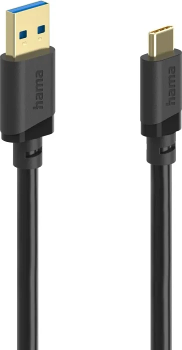 Hama Ladekabel USB-A/USB-C 0.25m schwarz