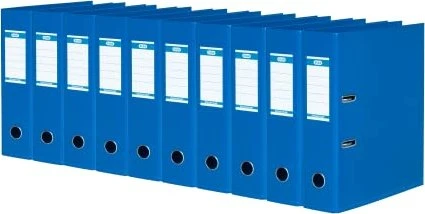 Elba Strong Line Ordner 2-Ring, 80mm, A4, kobaltblau, 10er-Pack