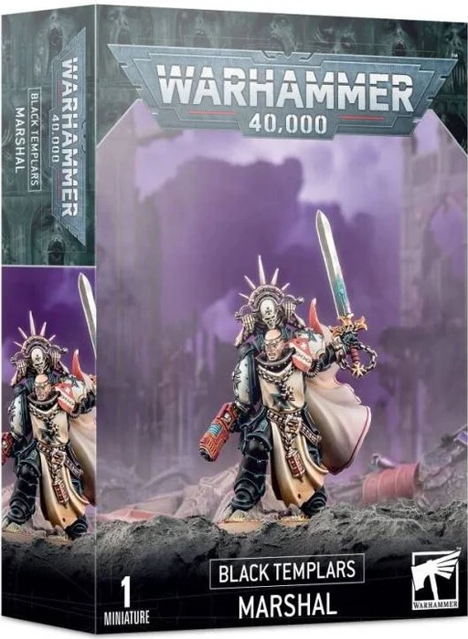 Games Workshop Warhammer 40.000 - Black Templars - Marschall der Black Templars