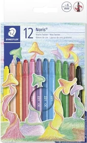 Staedtler Wachskreide, 12 Farben