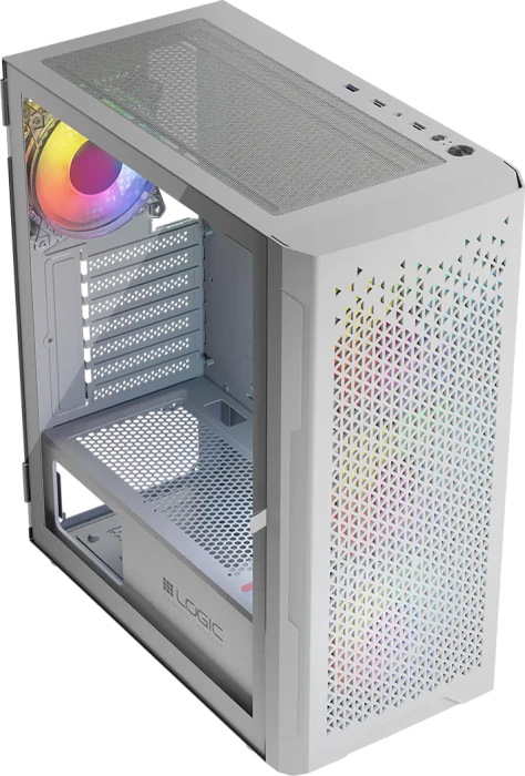Logic Concept Aramis ARGB Midi White, Glasfenster