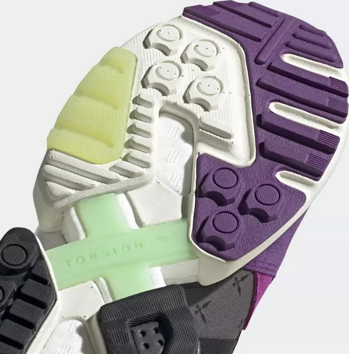 adidas Ninja ZX Torsion grey five/cloud white/glory purple (Herren)