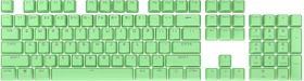 Corsair Pro Keycap Mod Kit, Kunststoff (PBT) Double-Shot, grün, 105 Tasten, ISO-DE